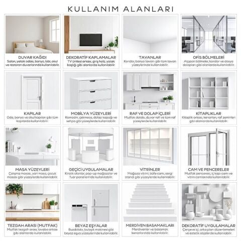 Koyu Yaprak Desenli Kendinden Yapışkanlı Duvar Kağıdı, Çok Amaçlı PVC Folyo
