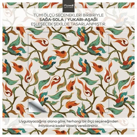 Uzak Doğu Sanatı Kendinden Yapışkanlı Duvar Kağıdı, Çok Amaçlı PVC Folyo