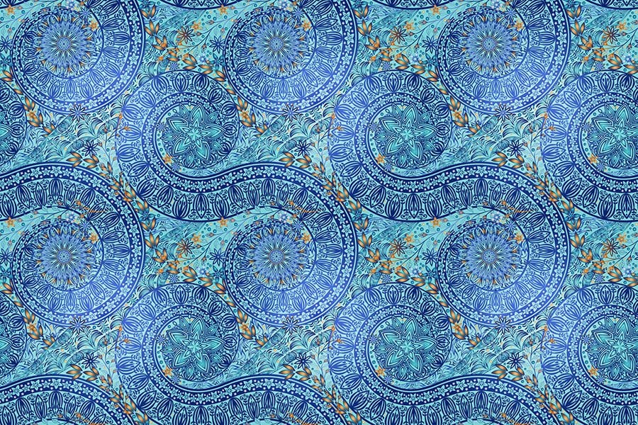 Osmanlı Tarzı Geometrik Şekiller Duvar Kağıdı