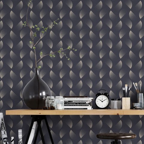 Bauhaus Geometrik Desenli Duvar Kağıdı, Kendinden Yapışkanlı Çok Amaçlı PVC Folyo, DIY Duvar Kağıdı