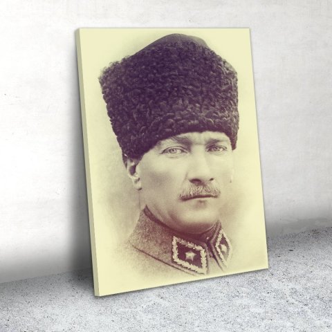 Atatürk Portresi Kanvas Tablo 60x90 Cm.