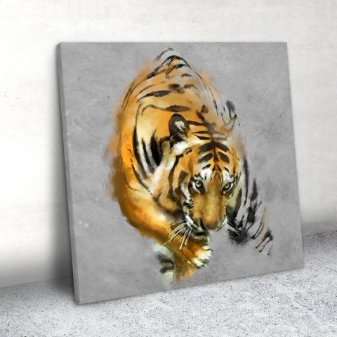 Kaplan Kanvas Tablo 60x60 Cm.