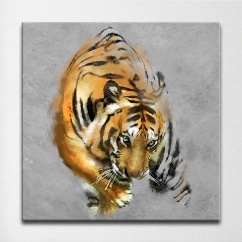 Kaplan Kanvas Tablo 60x60 Cm.
