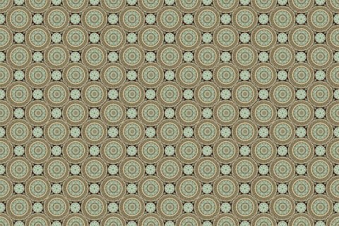 Ortadoğu Tarzı Mandala Sanatı Duvar Kağıdı