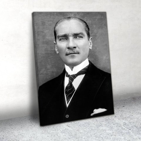 Atatürk Portresi Kanvas Tablo 60x90 Cm.