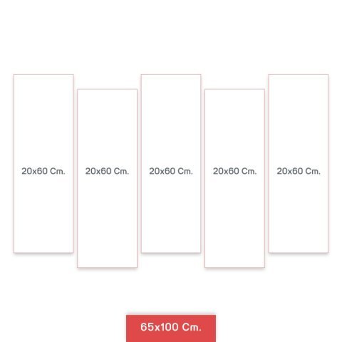 Manzara 5 Parça MDF Tablo