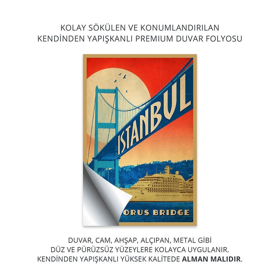 40 Parça Emrah Yücel Türkiye Serisi Kendinden Yapışkanlı Sticker Seti | 10x15 cm.