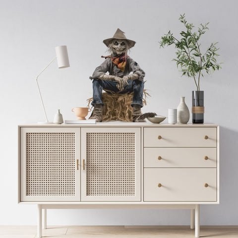 Korkuluk Duvar Stickeri | 35x50cm