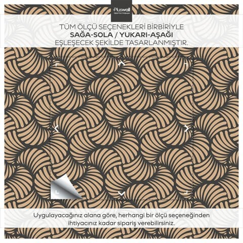 Retro Damask Desenli Duvar Kağıdı, Oturma Odası Kendinden Yapışkanlı Duvar Kağıdı