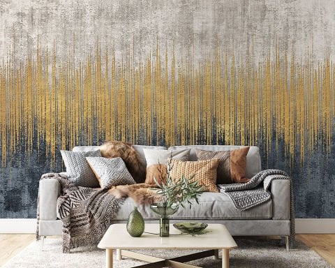 Soyut Minimalist Lüks Duvar Kağıdı, Yatak Odası Duvar Kağıdı