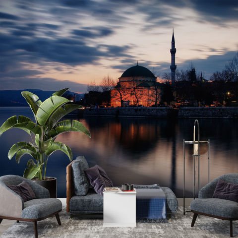 Gölyazı Bursa Oturma Odası, Cafe Duvar Kağıdı