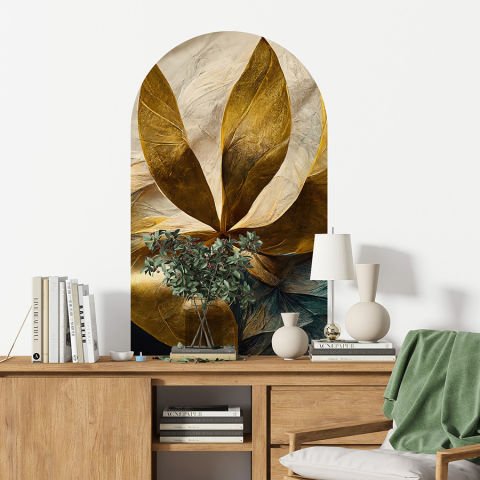 Kendinden Yapışkanlı Lüks Çiçekler Duvar Kağıdı Stickeri