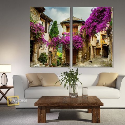 Venedik 2 Parça Kanvas Tablo 45x60 Cm.