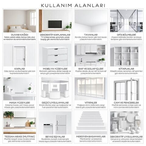 Rustik Dikey Ahşap Desenli Kendinden Yapışkanlı Duvar Kağıdı, Tahta Desenli Duvar Kağıdı