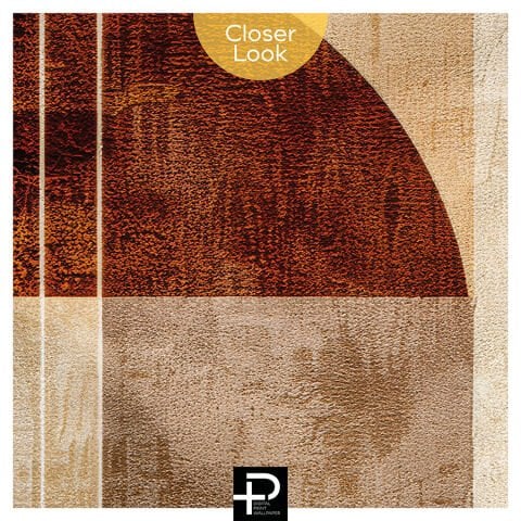 Geometrik Kemer Duvar Kağıdı, Sıcak Toprak Tonlarında Soyut Duvar Kağıdı