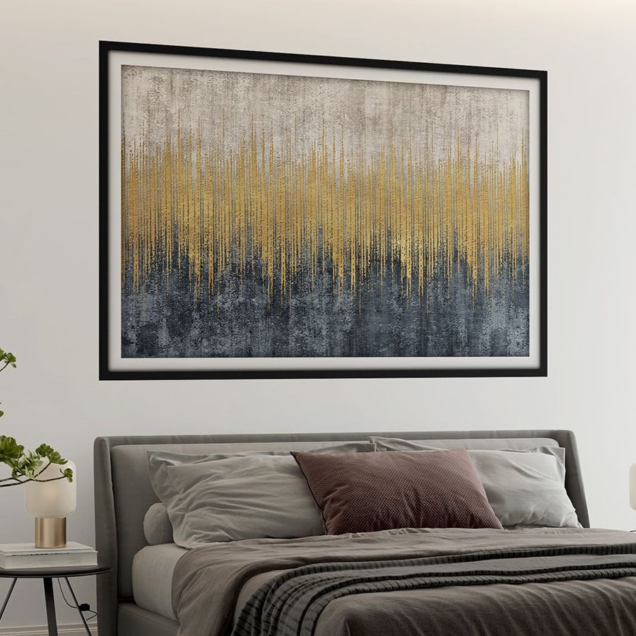 Soyut Kendinden Yapışkanlı Poster Duvar Kanvası