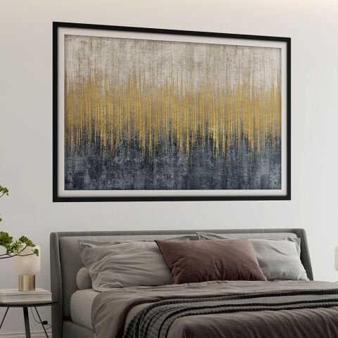 Soyut Kendinden Yapışkanlı Poster Duvar Kanvası