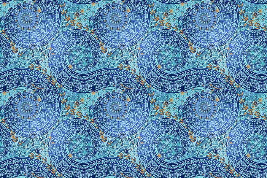 Osmanlı Tarzı Geometrik Şekiller Duvar Kağıdı